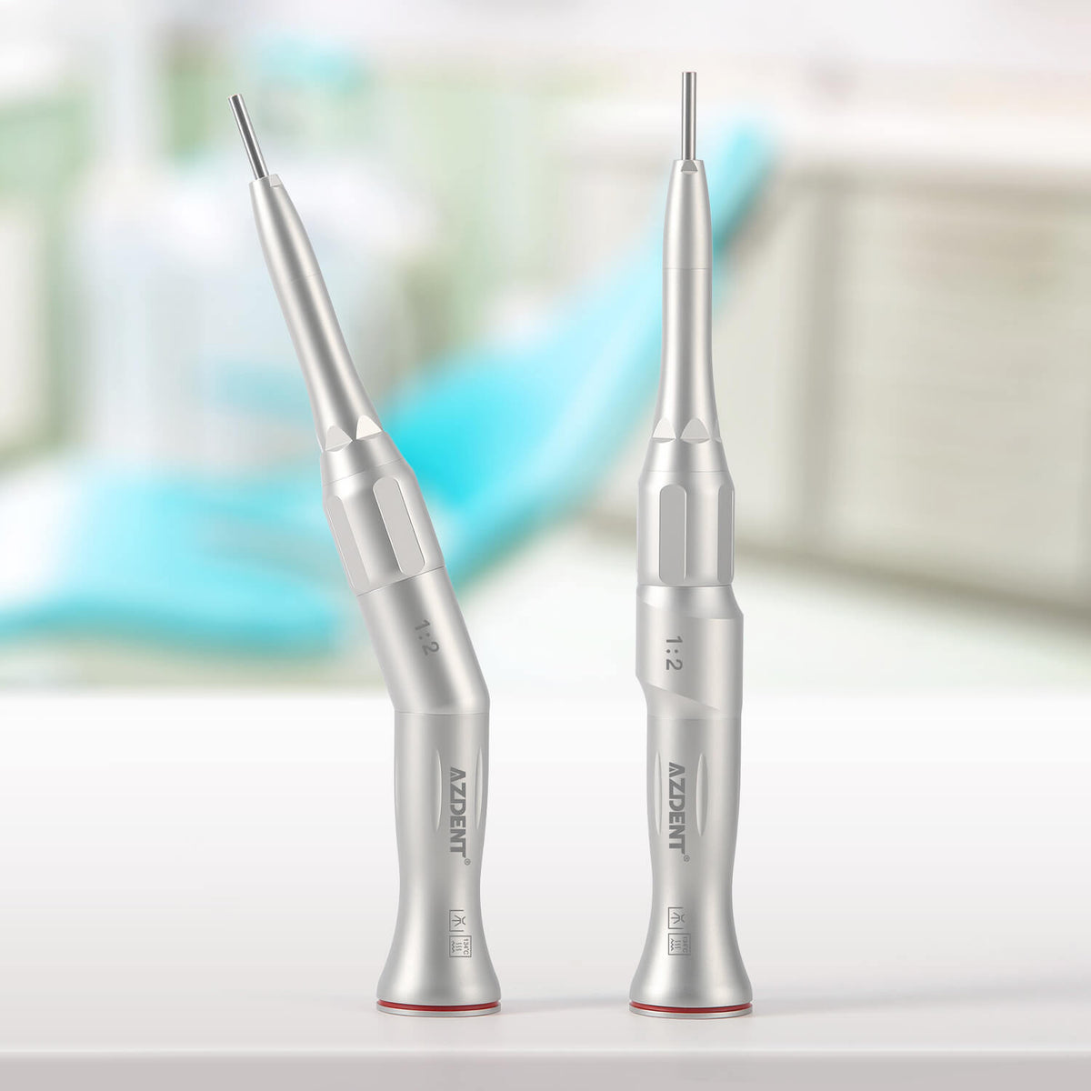 AZDENT Dental Implant Surgical Motor With 20:1 Contra Angle Handpiece - 110V, 1-Year Warranty