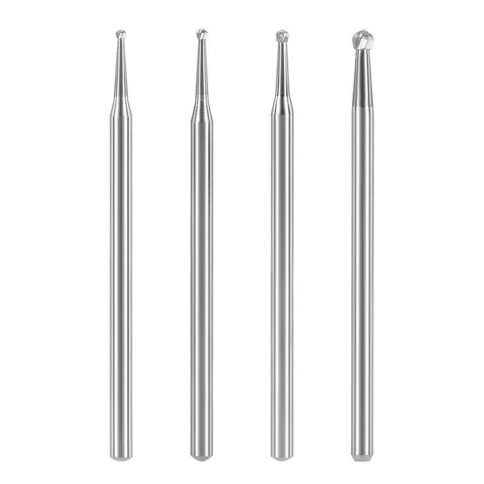 Dental Round Carbide Burs for Slow Speed Straight Nose Cone HP2/3/4/8 5pcs/Box - azdentall.com