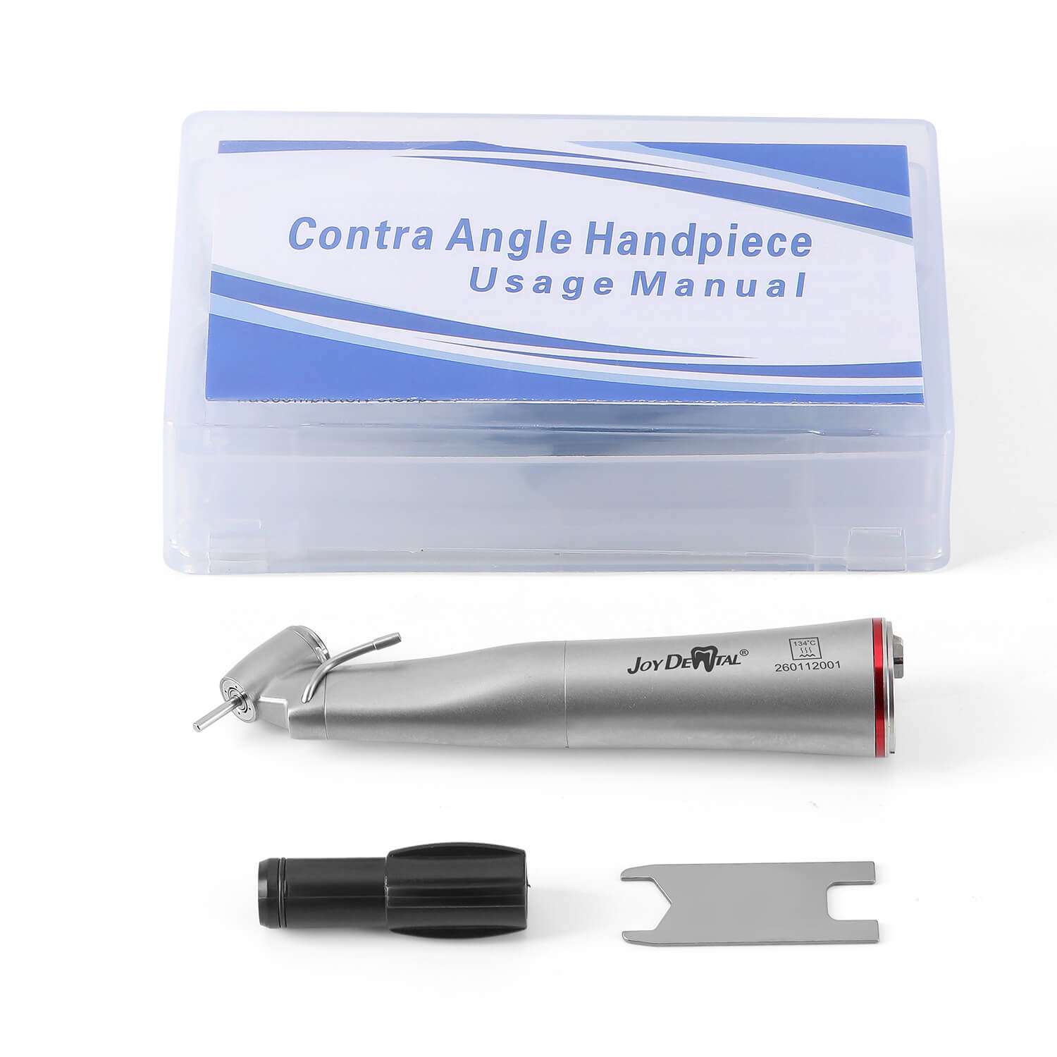 Dental 45 Degree Electric Contra Angle 1:4.2 Fiber Optic Increasing Handpiece External Water - azdentall.com