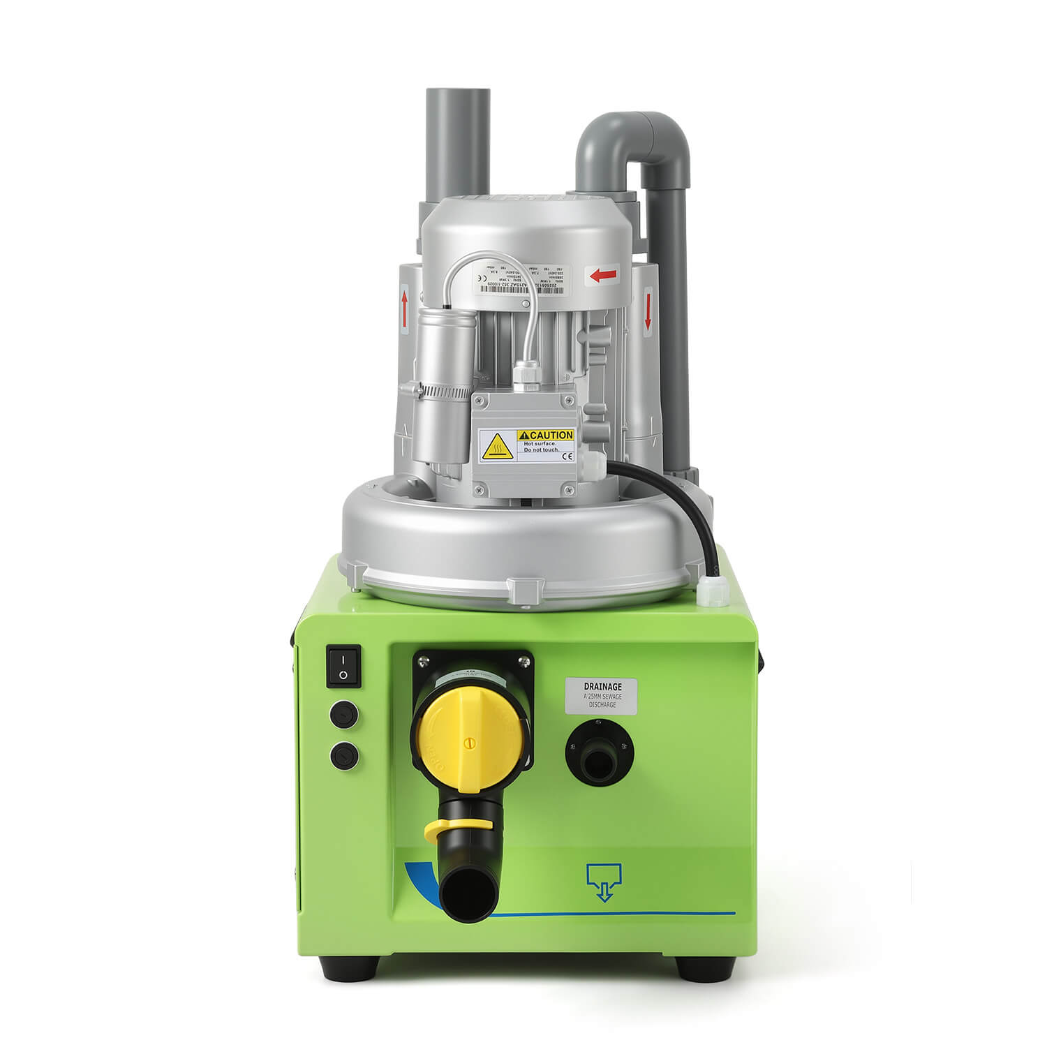 Portable Dental Suction Unit 600L/min 1100W for 2-3 Dental Chair Low Working Noise - azdentall.com