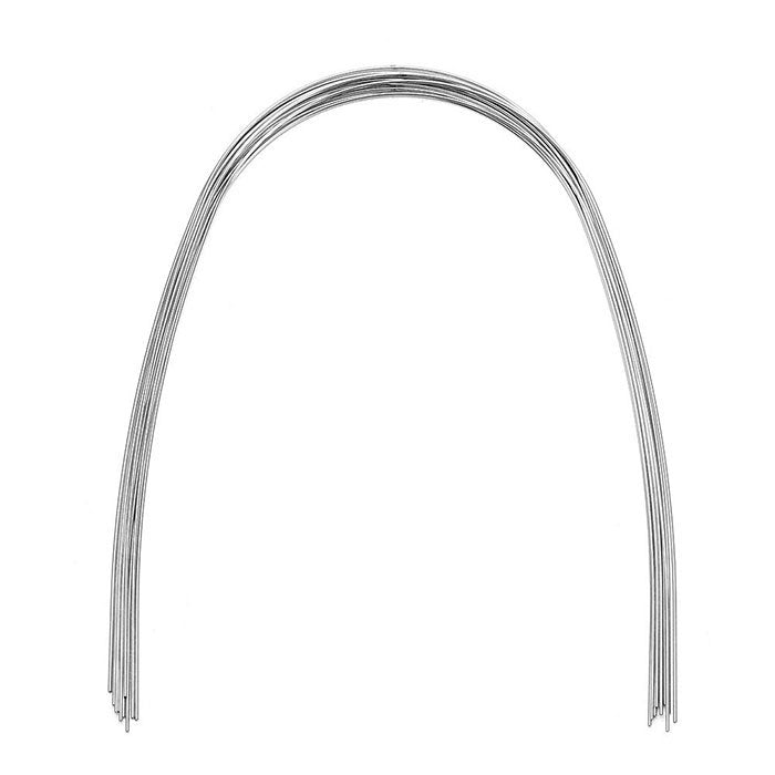 AZDENT PLUS Archwire Niti Super Elastic Ovoid Round Full Size 10pcs/Pack - azdentall.com