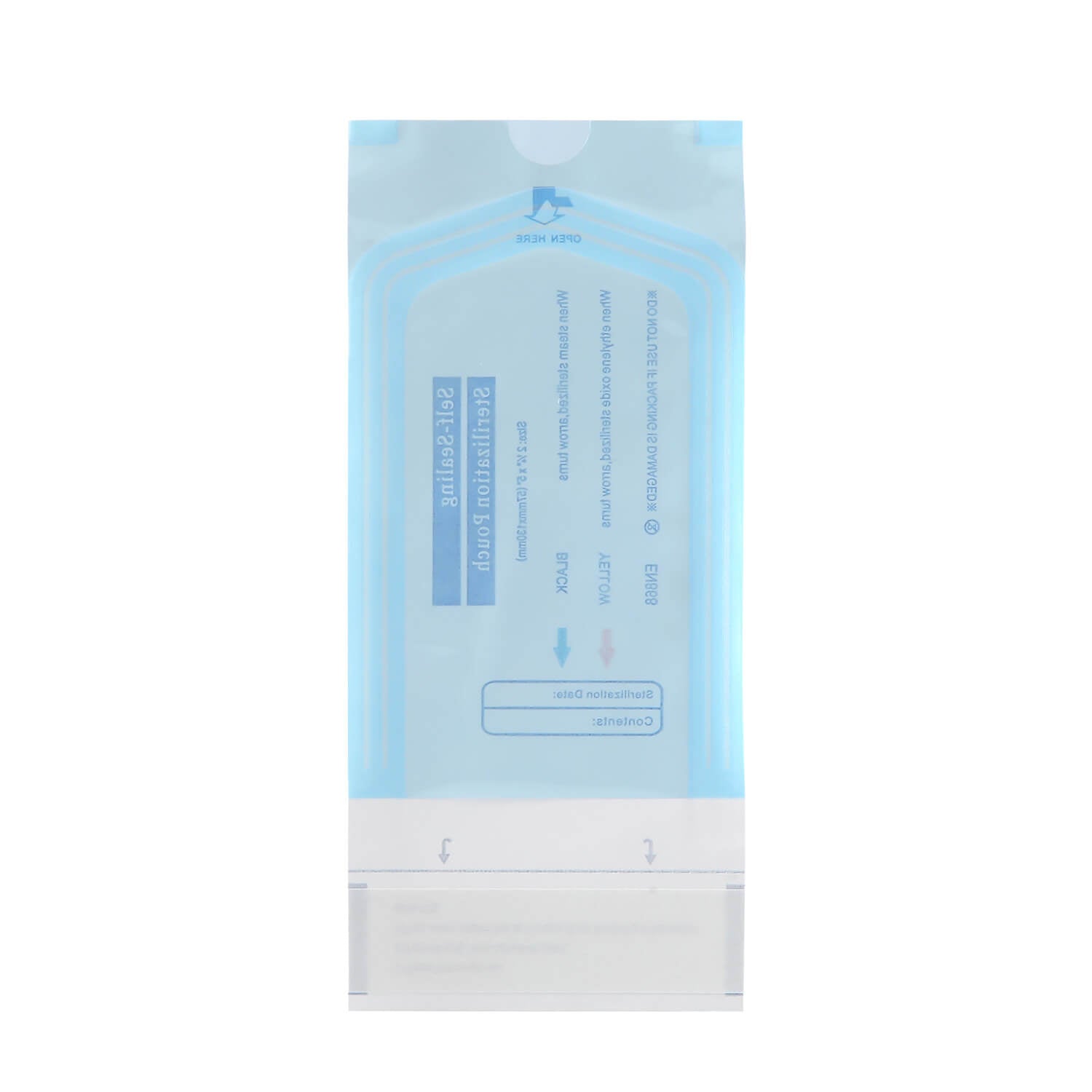Dental Self-Sealing Sterilization Pouch 2.25”x5” 200pcs/Box - azdentall.com