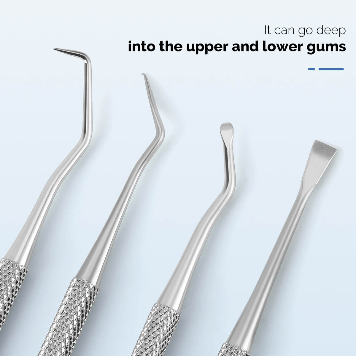 Dental Stainless Steel Clean Tool Mirror Tweezers Probe Cleaner Remover - azdentall.com
