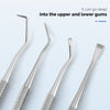 Dental Cleaning Tool Set Stainless Steel 6pcs/Set - azdentall.com