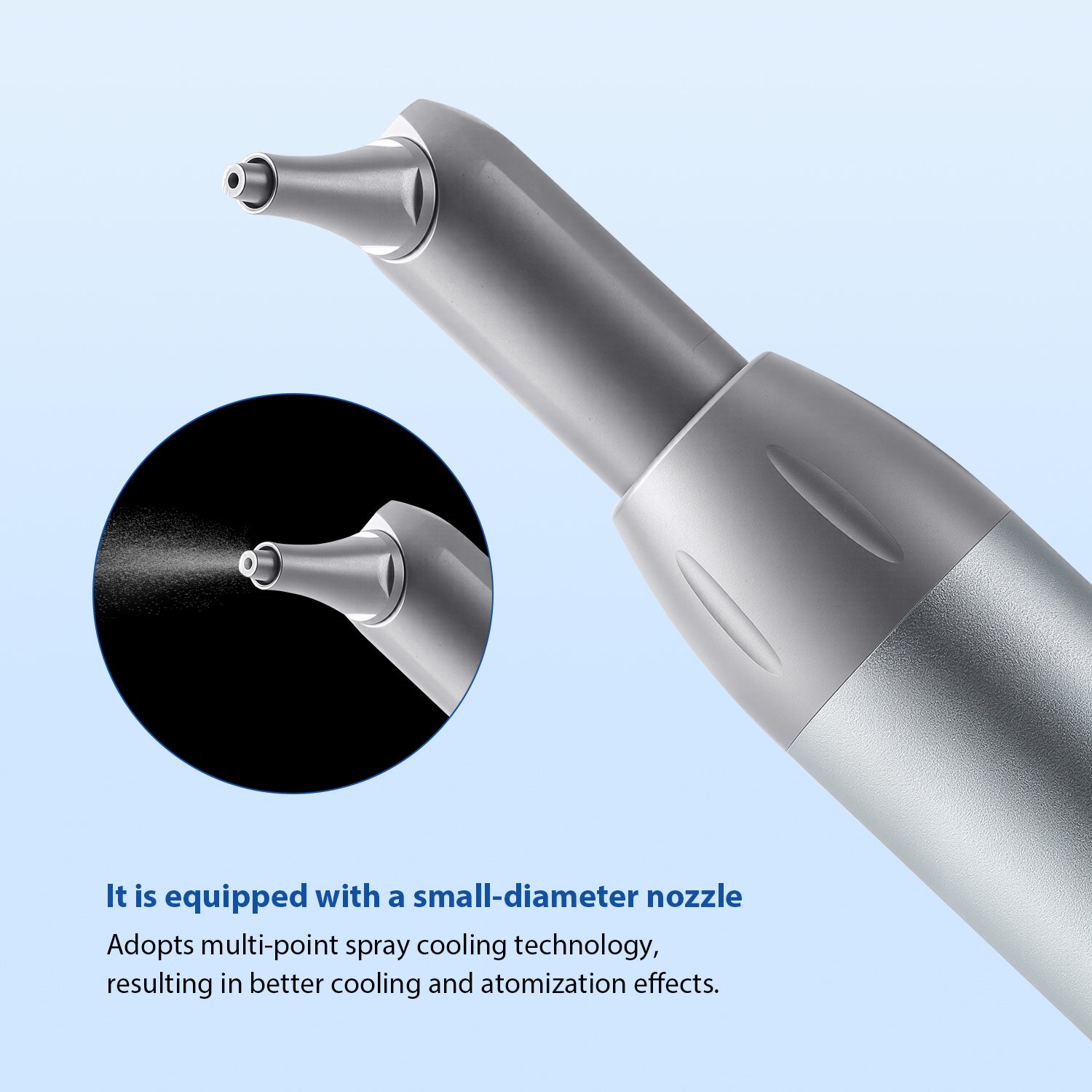 Dental Aluminum Oxide Micro Blaster With Sand Traps 360° Rotate 4 Hole - azdentall.com