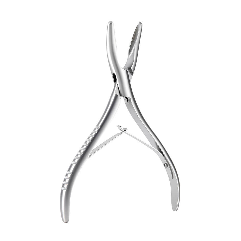 Dental Curved Bone Rongeur 16cm Stainless Steel - azdentall.com
