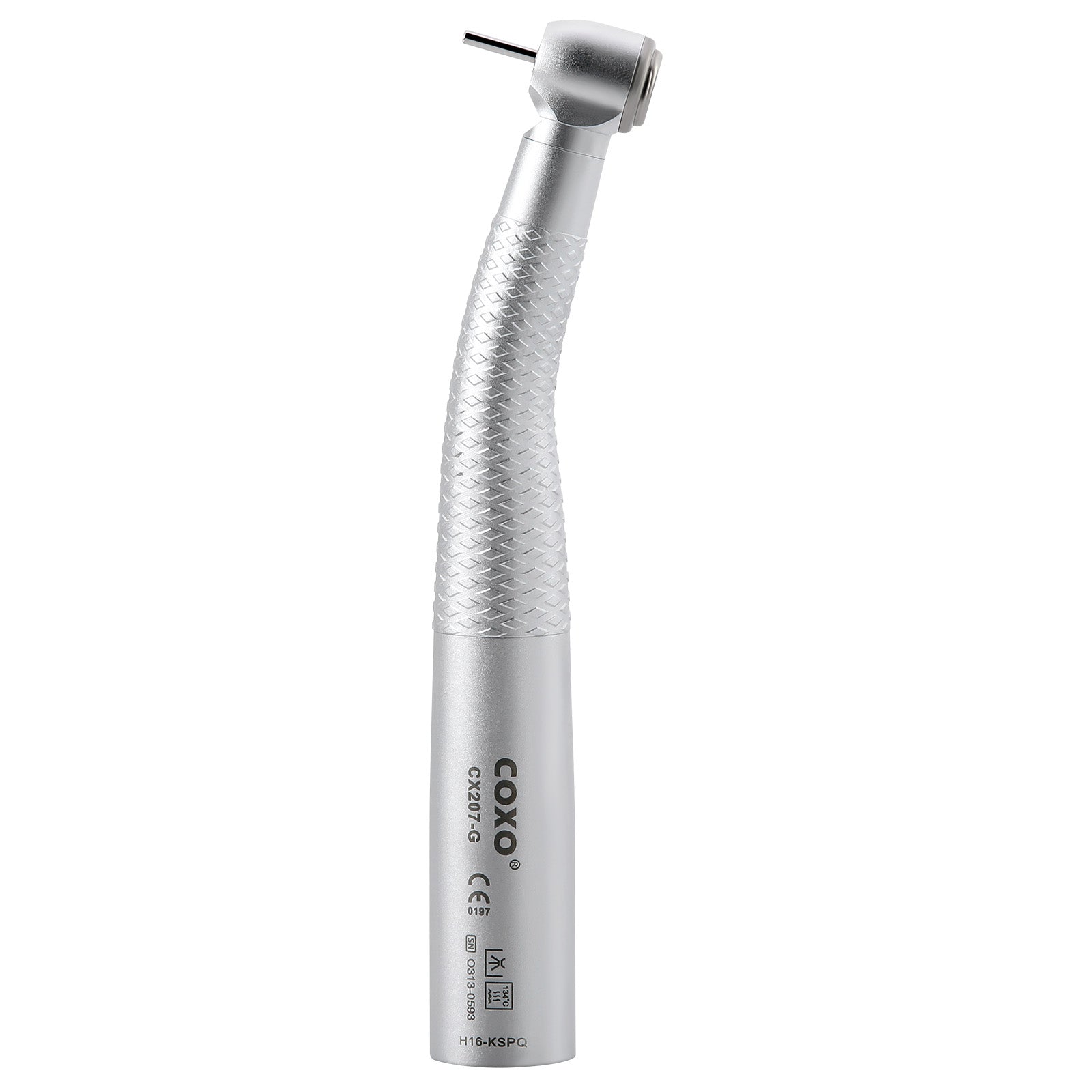 COXO Dental Fiber Optic High Speed Air Turbine Handpiece Standard Head H16-KSPQ - azdentall.com