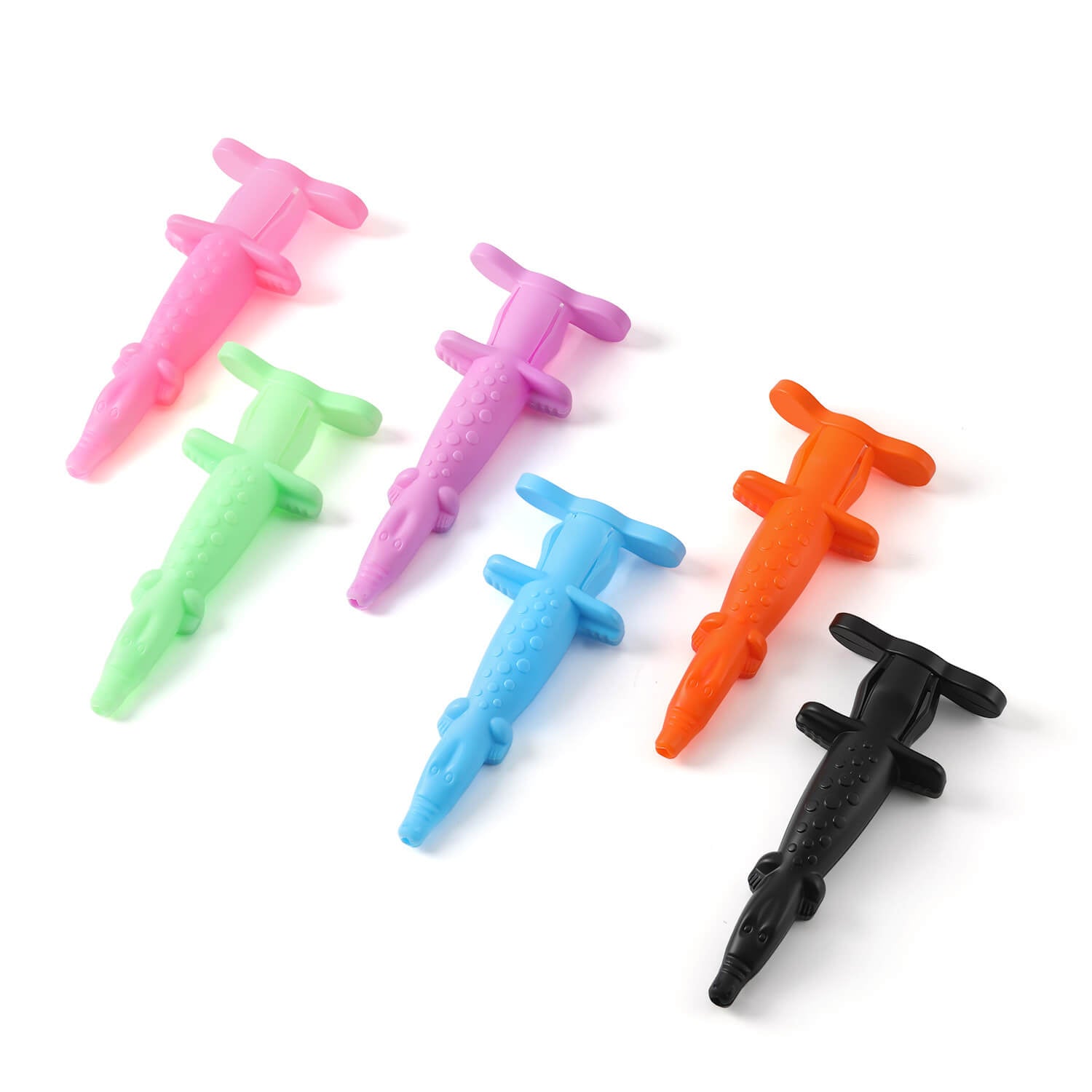 Dental Surgical Injector Alligator Syringe Sleeves Crocodile Shaped 5pcs/Bag - azdentall.com
