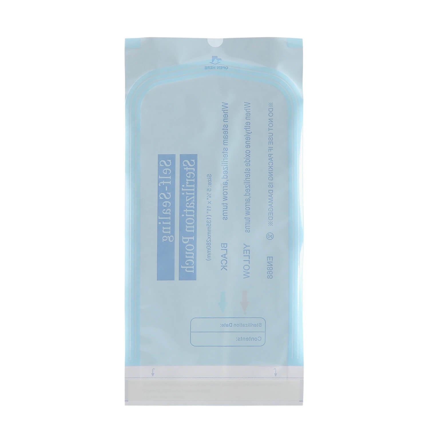 Dental Self-Sealing Sterilization Pouch 5.25”x11” 200pcs/Box - azdentall.com