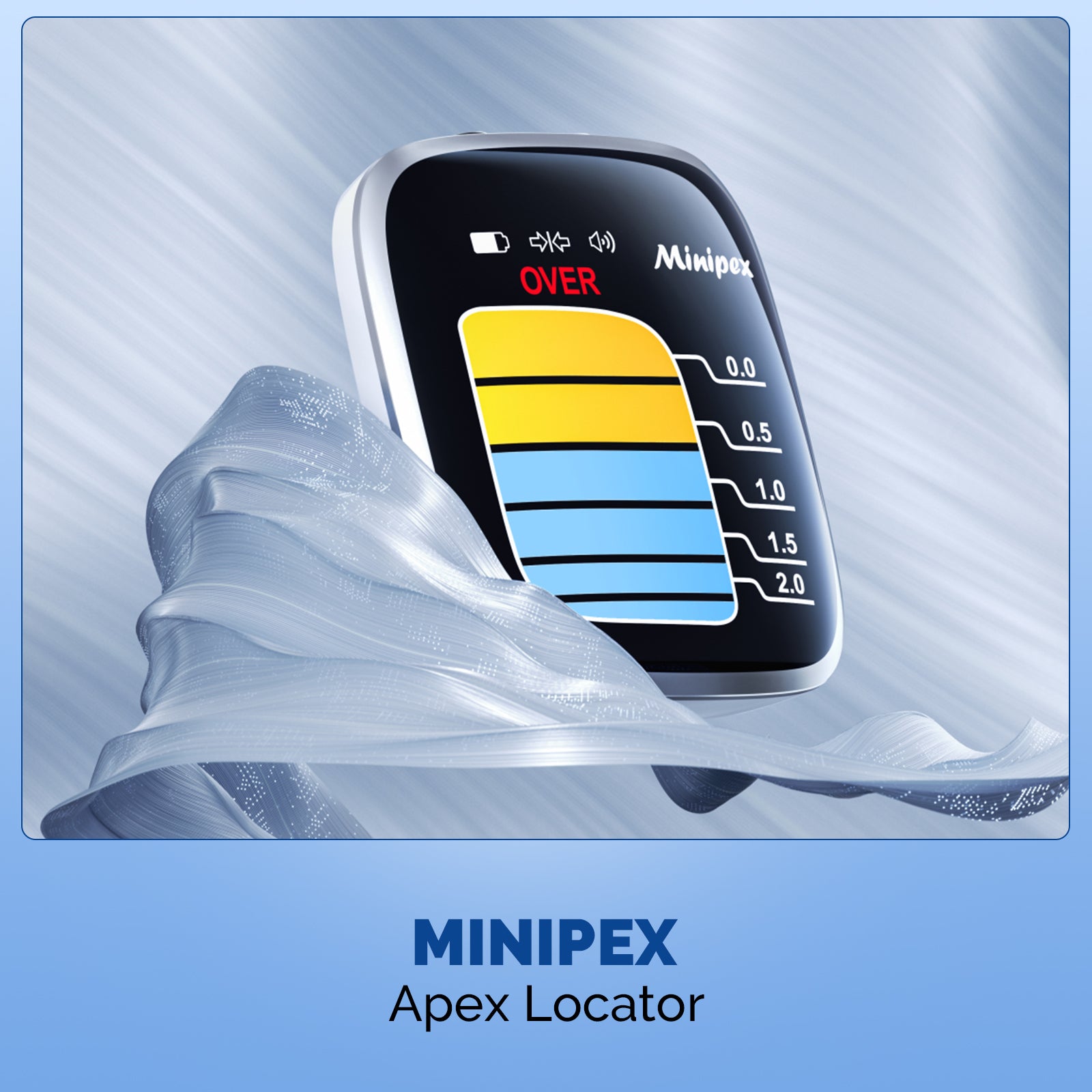Woodpecker Dental Wireless Minipex Apex Locator Smart LED Display - azdentall.com