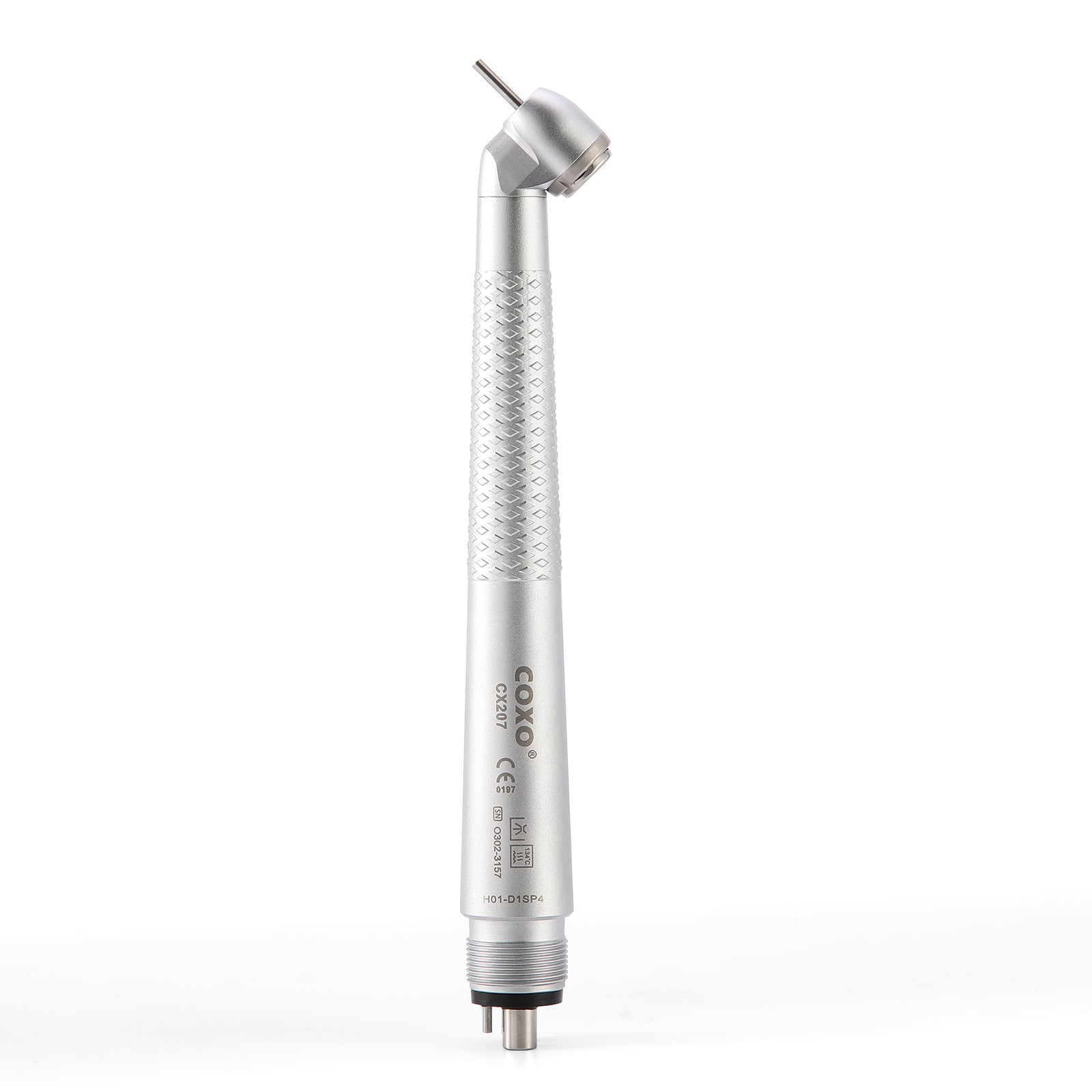 COXO Dental 45 Degree High Speed Air Turbine Handpiece Standard Head 4 Hole CX207 H01-D1SP4 - azdentall.com