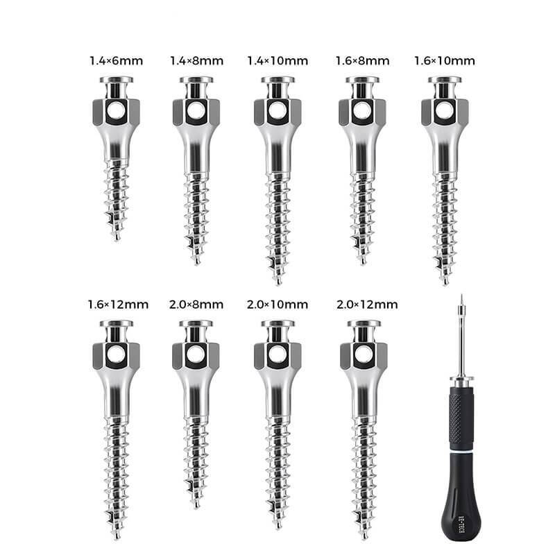 AZDENT Dental Orthodontic Mini Screws AZ-HS Micro Implants Sterile 1pc/Pack - azdentall.com