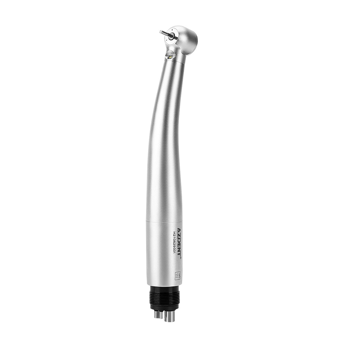 AZDENT High Speed Handpiece, Torque Head, Push Button, E-generator, LED, 2/4 Hole, Triple Water Spray. - azdentall.com