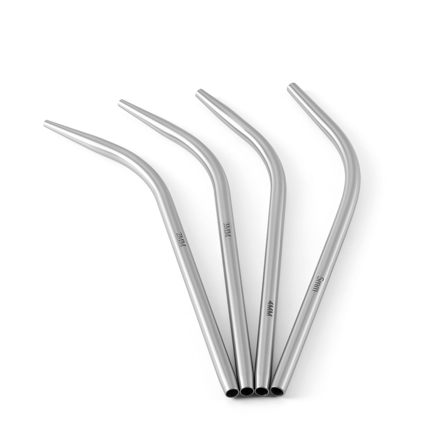 Dental Stainless Steel Saliva Ejector Surgical Nozzle Slender Design Low Suction Tube - azdentall.com