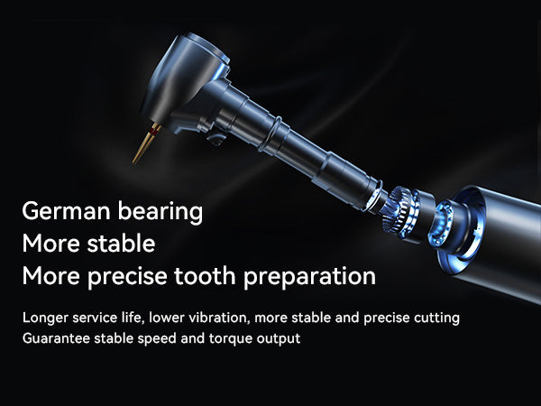 Woodpecker Dental MT3 Electric Motor Brushless with 1:5 Contra Angle & Water Supply System - azdentall.com