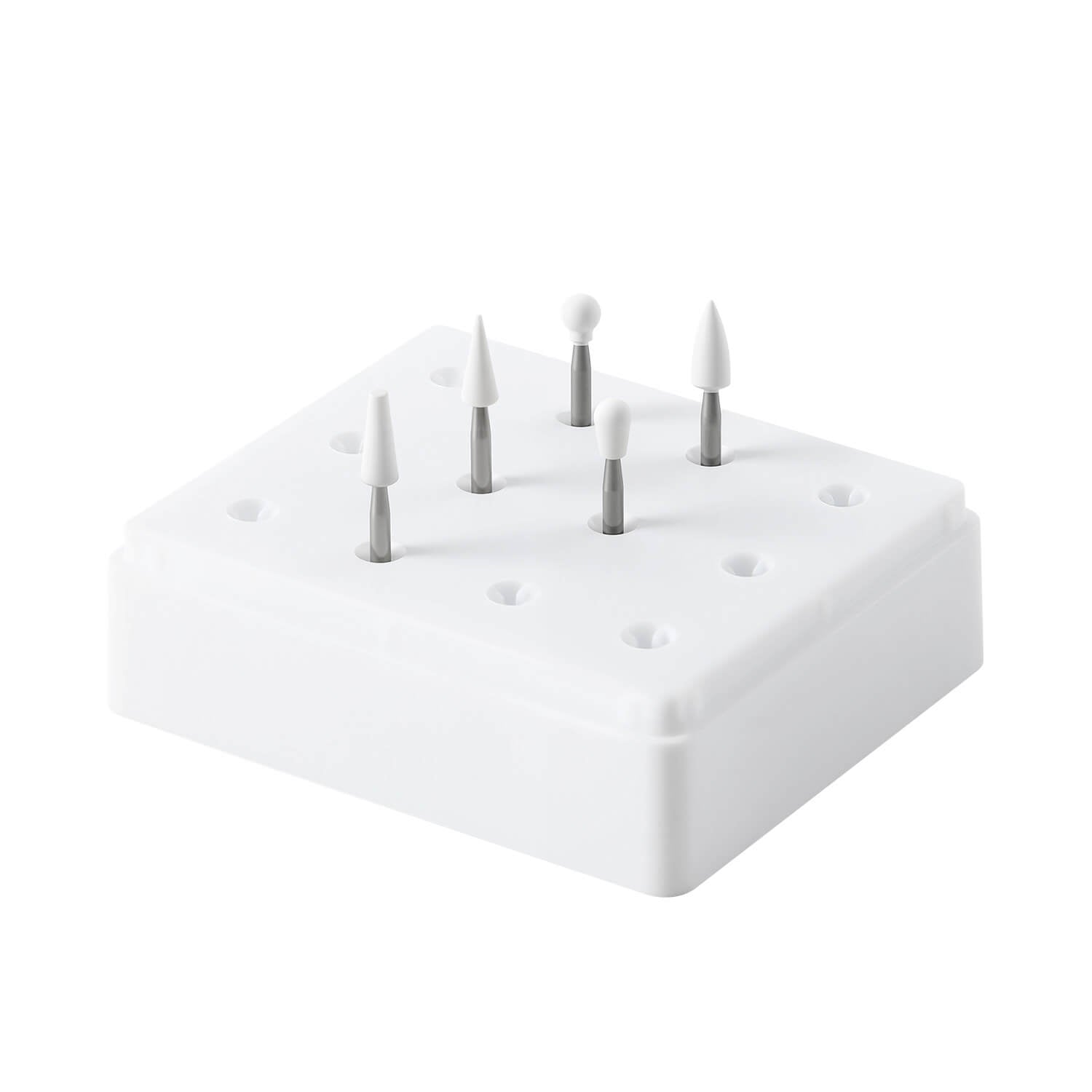 Dental Polishing White Stones FG Mixed Shapes 5pcs/Box