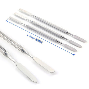 Dental Stainless Steel Mixing Spatula Tool Non-Slip Handle Mixing Stick Color Tools - azdentall.com