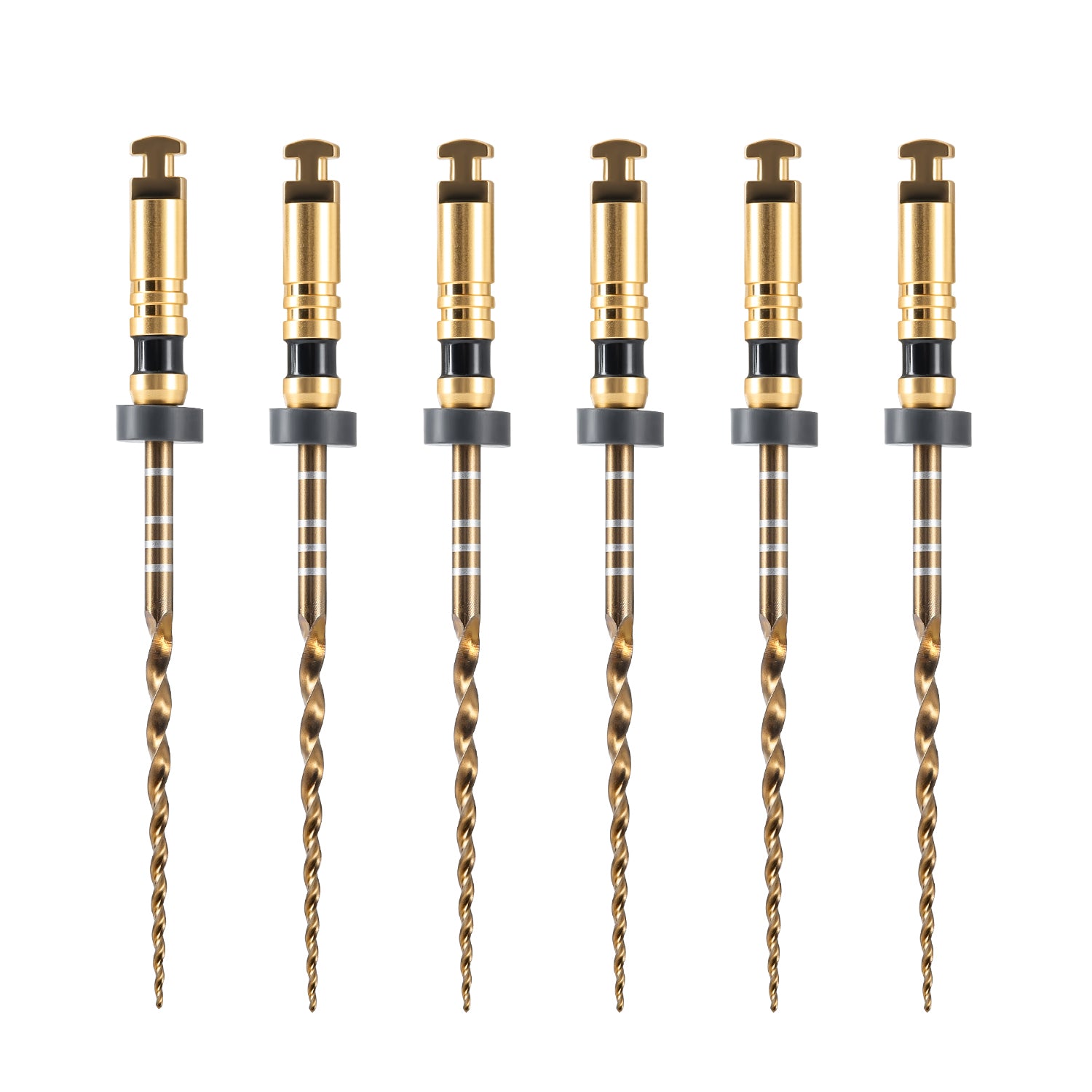 AZDENT Dental Large Taper NiTi Endo Rotary Files 25mm F3/F4/F5 6Pcs/Pack - azdentall.com