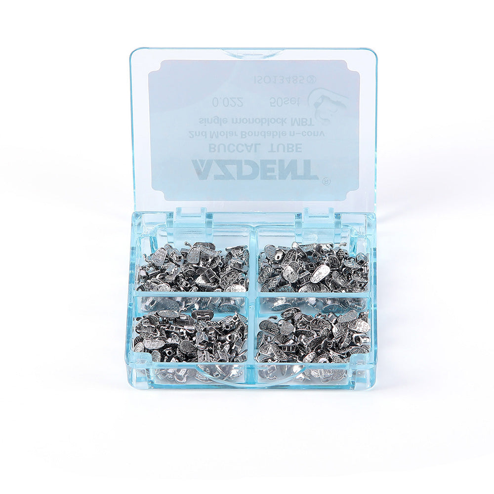 AZDENT Buccal Tube 2nd Molar Bondable Monoblock Non-convertible MBT 0.022 50Sets/Box - azdentall.com