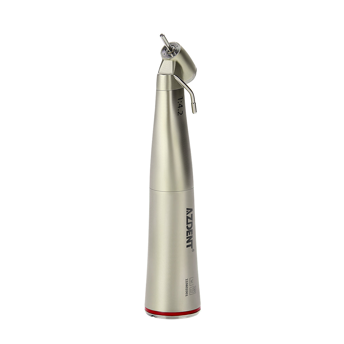 AZDENT 45 Degree Electric Contra Angle 1:4.2 Increasing Fiber Optic Handpiece External Water - azdentall.com