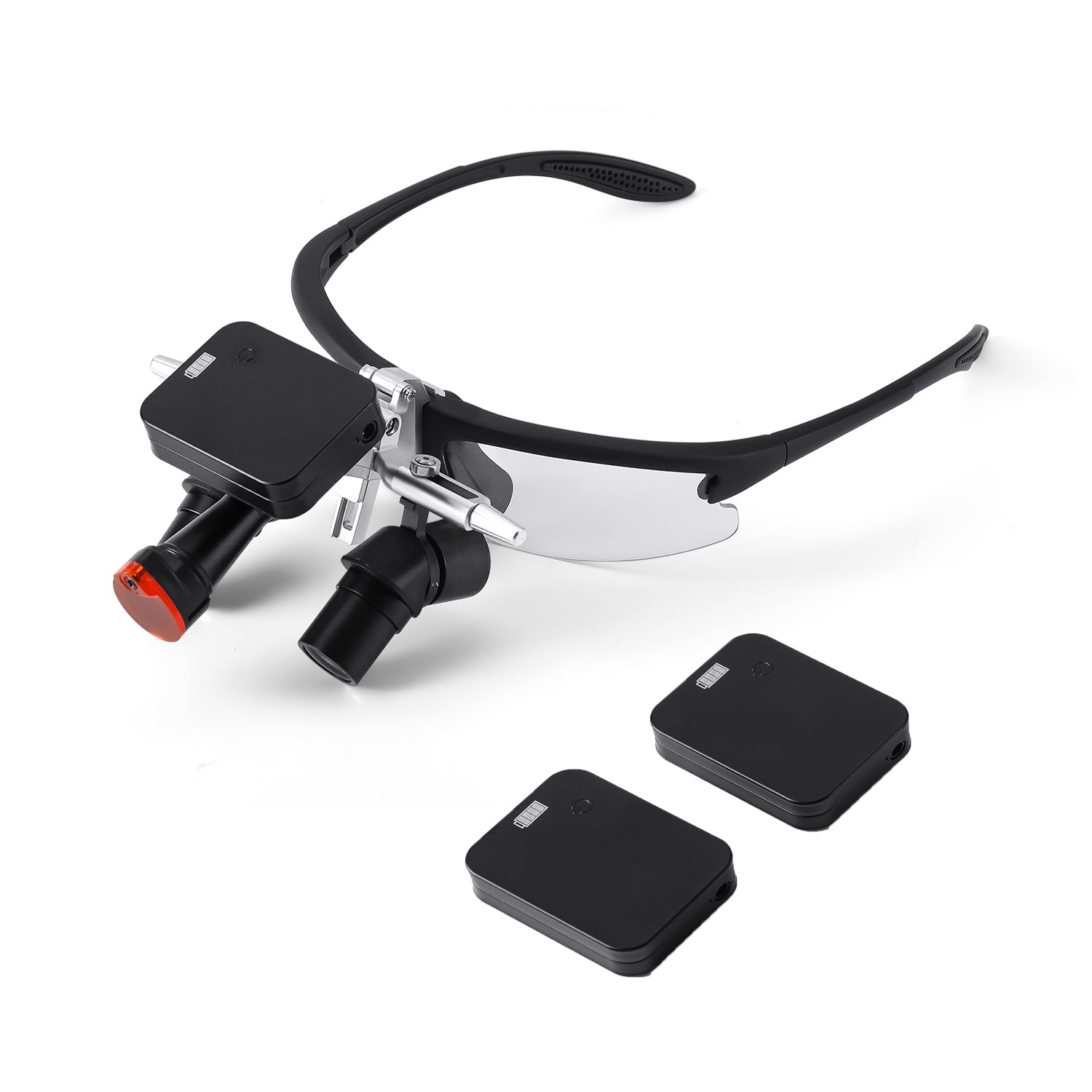 Ergonomic Dental Loupes Magnifier Binocular & LED Headlight with 4.0X 5.0X 6.0X Lenses  - azdentall.com