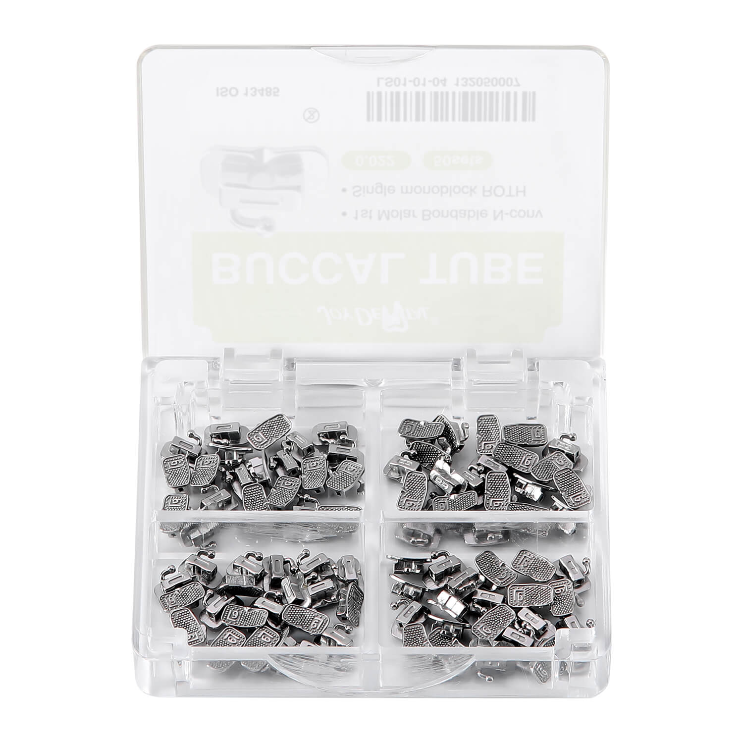 Buccal Tube 1st Molar Bondable Monoblock Non-Convertible Single Roth 0.022 200pcs/Box - azdentall.com