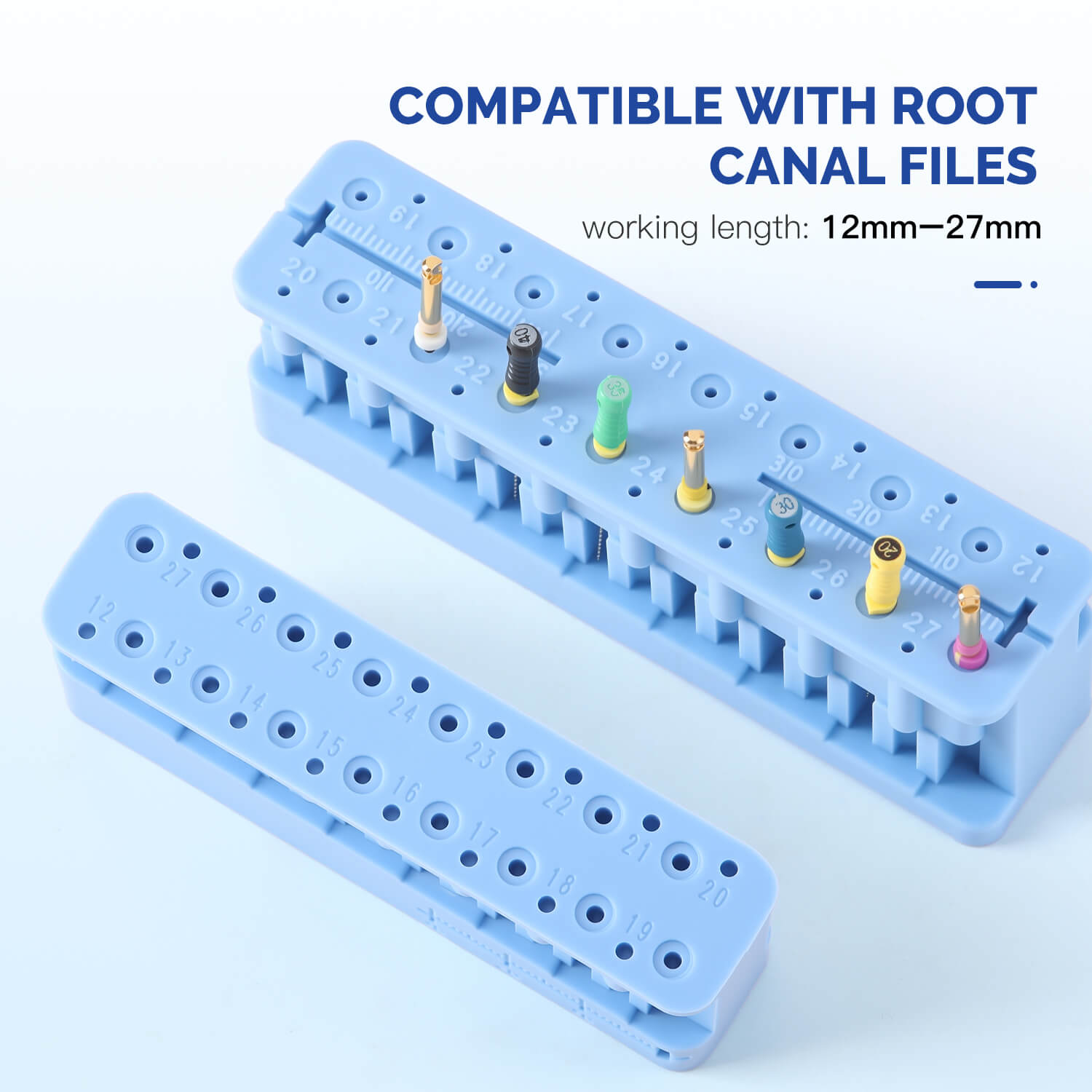 Dental Endo File Holder w/ Measuring Ruler Autoclavable - azdentall.com