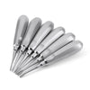 Dental Surgical Instrument Teeth Elevators Straight/Curved 6 Sizes- azdentall.com