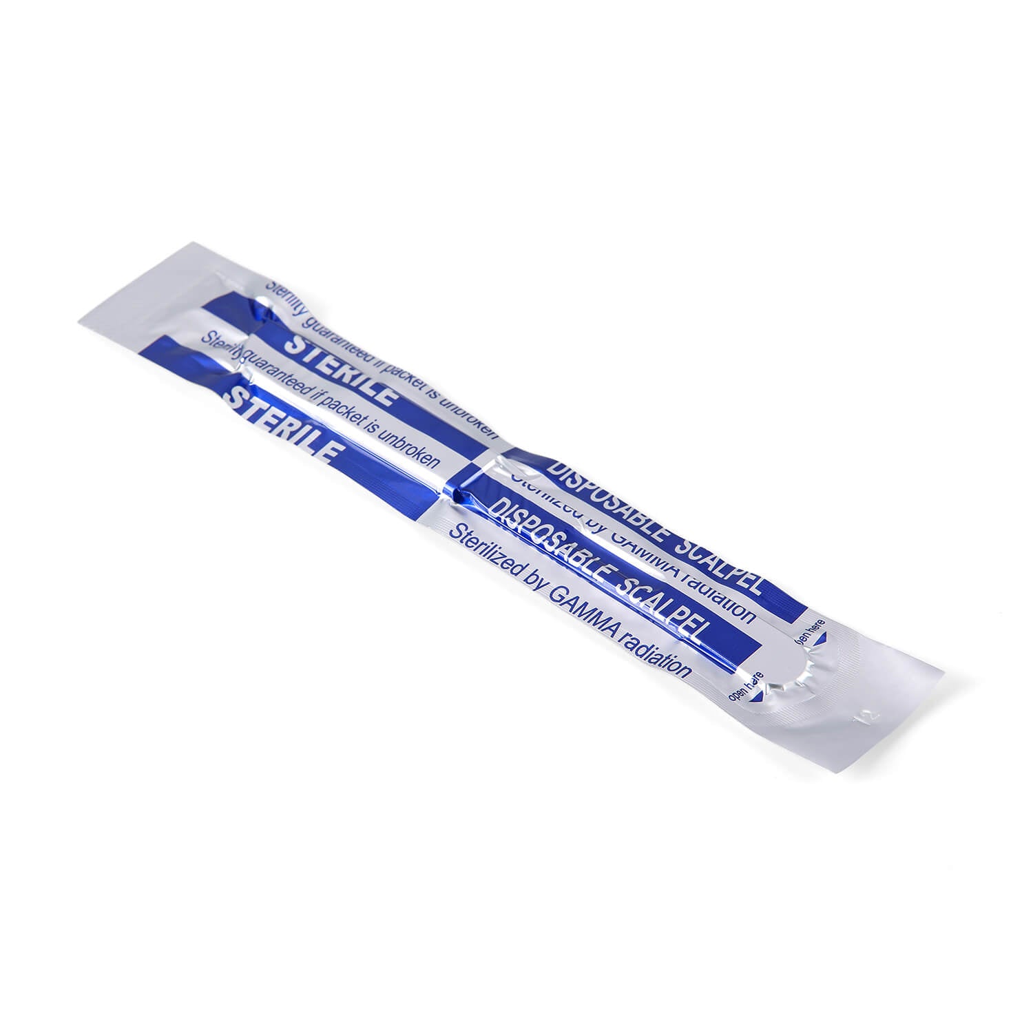 Dental Surgical Sterile Scalpel Blades Carbon with Plastic Handle 10# 11# 12# 15# 10Pcs/Box - azdentall.com
