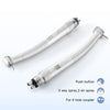 COXO Standard Head High Speed Air Turbine Handpiece with 4 Holes Coupler CX207-W H17-SPQ4 - azdentall.com