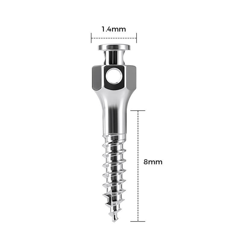 AZDENT Dental Orthodontic Mini Screws AZ-HS Micro Implants Sterile 1pc/Pack - azdentall.com