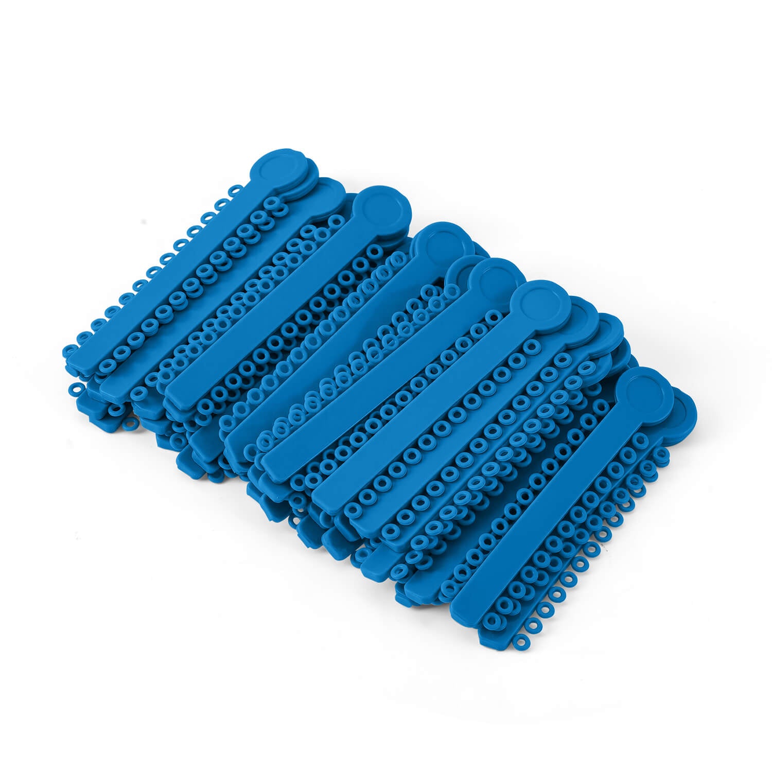 Dental Orthodontic Elastic Ligature Ties Regular 10 Colors 1040 Ties/Bag