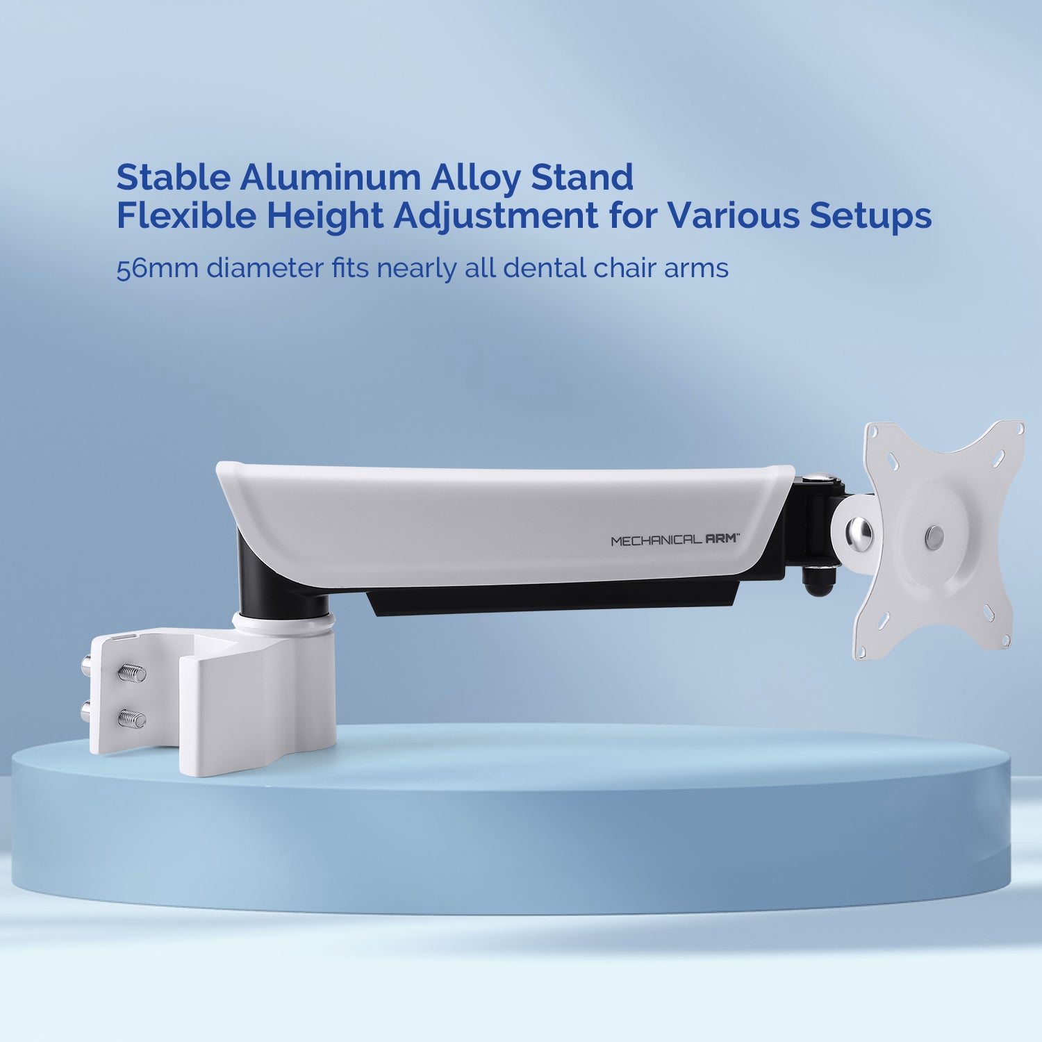 Dental 17 Inch Monitor Intraoral Camera With Adjustable Stand Multiple AV Input Ports Wi-Fi QR Transfer Single/Quad Display - azdentall.com
