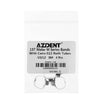 AZDENT Dental Orthodontic Buccal Tube Band 1st 36# Roth .022 U3/L2 4pcs/Kit