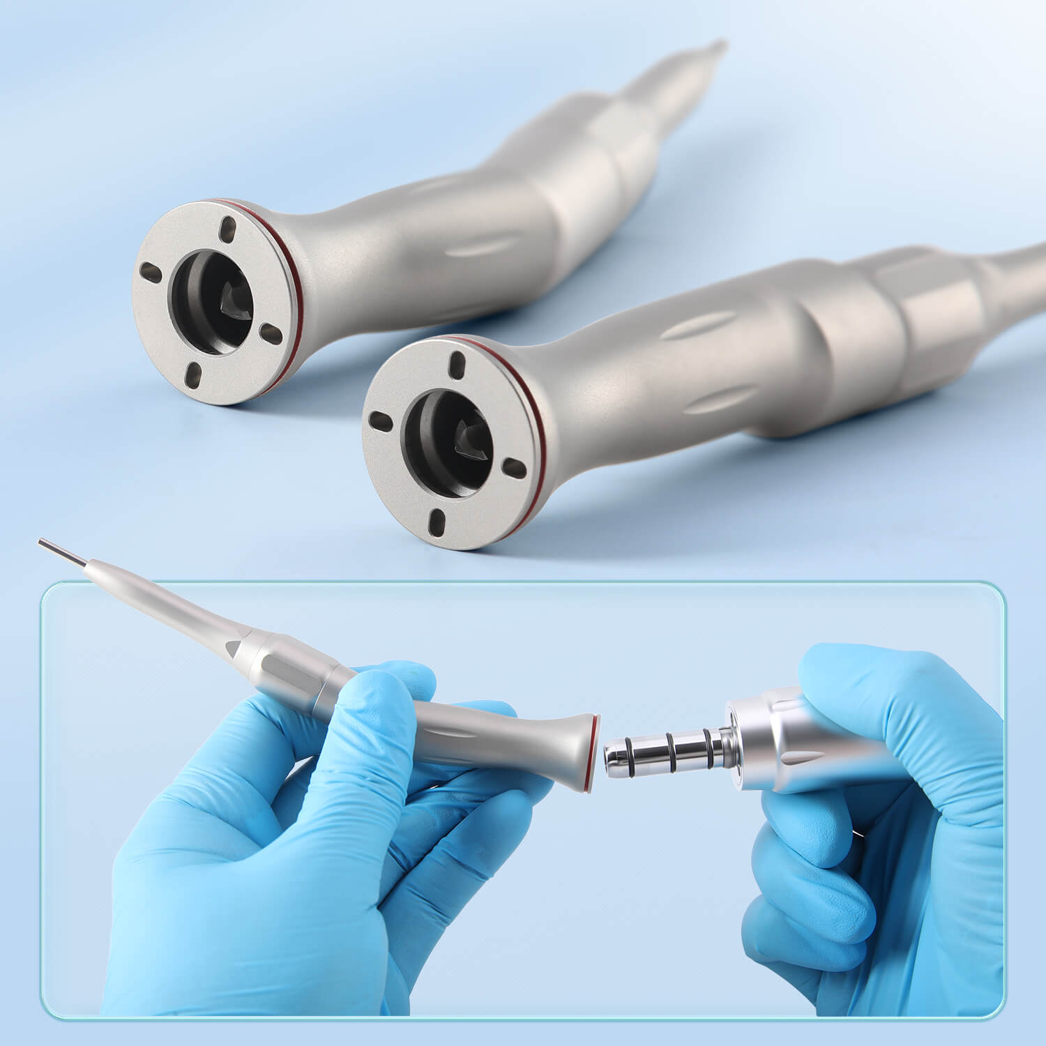 AZDENT Dental 1:2 Increasing Surgical Osteotomy Straight /20° Contra Angle Handpiece - azdentall.com