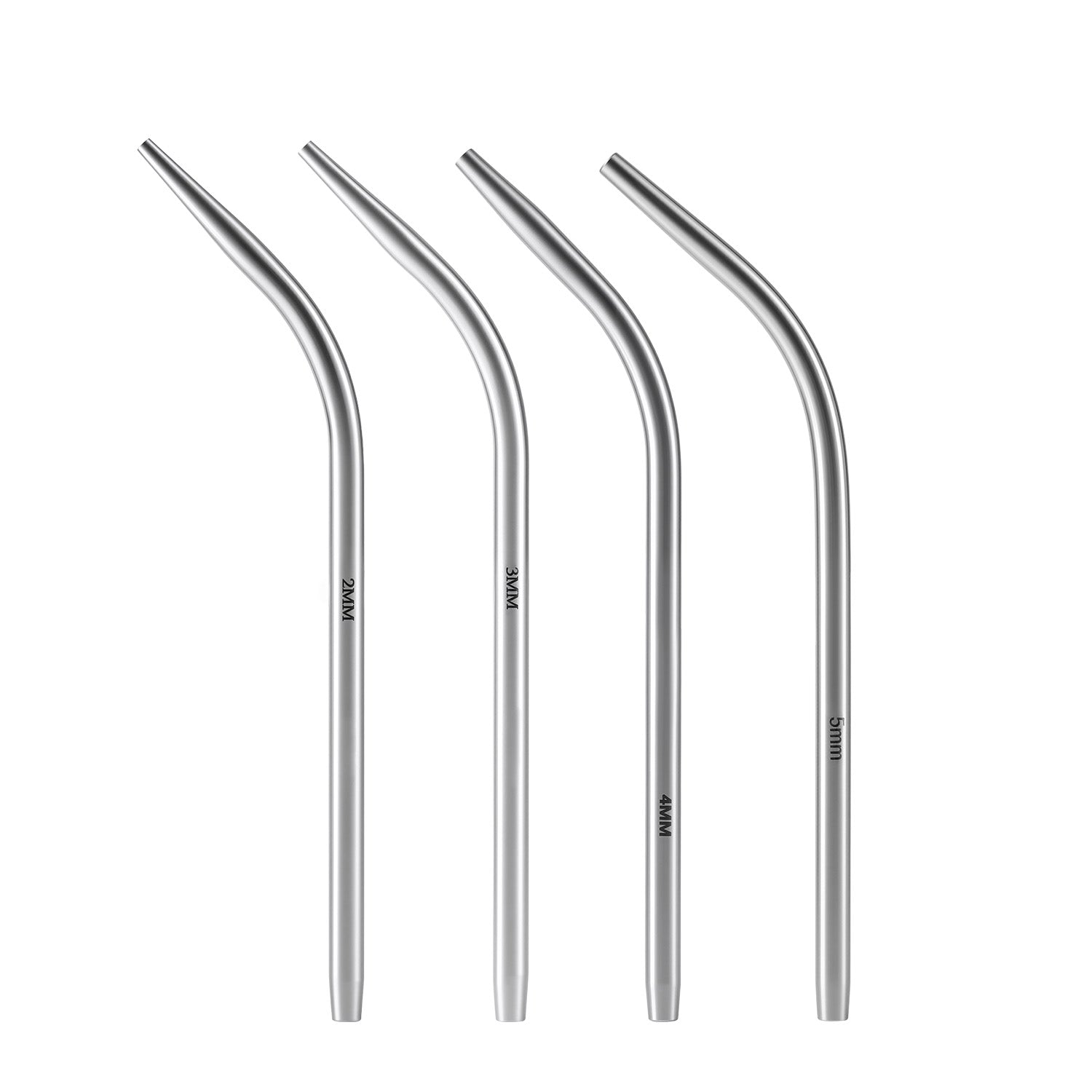 Dental Stainless Steel Saliva Ejector Surgical Nozzle Slender Design Low Suction Tube - azdentall.com