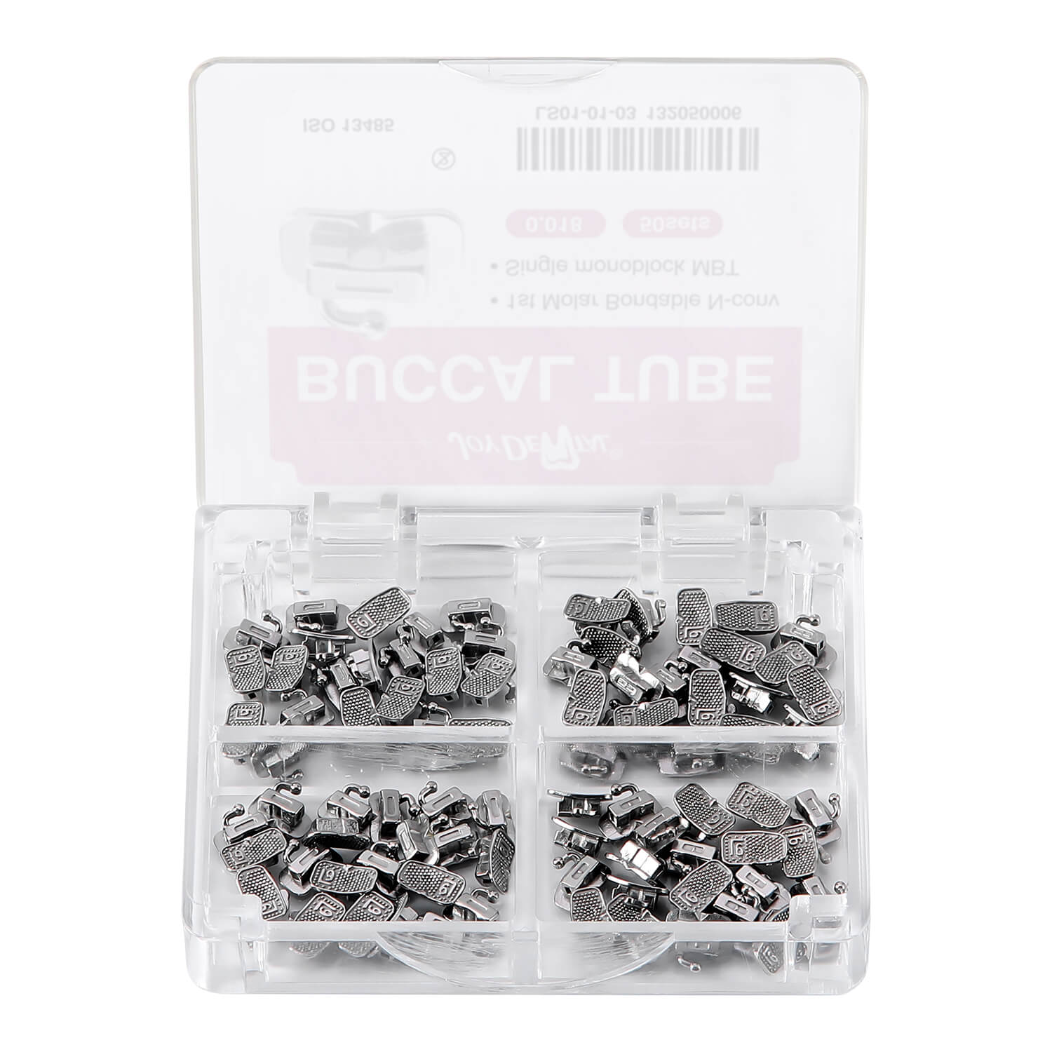 Buccal Tube 1st Molar Bondable Monoblock Non-Convertible Single MBT 0.018 200pcs/Box - azdentall.com