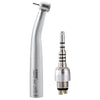 COXO Dental Fiber Optic High Speed Air Turbine Handpiece Standard Head H16-KSPQ & 6 Holes LED Quick Coupler CX229-GK - azdentall.com