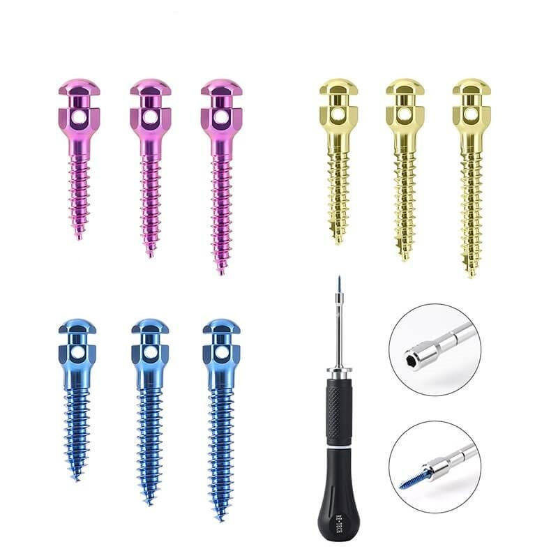 AZDENT Dental Orthodontic Mini Screws Micro Implants AZ-PS Sterile 1pc/Pack - azdentall.com