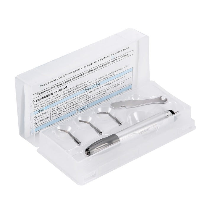 AZDENT Dental Air Scaler Handpiece Super Sonic Scaling Handle 2/4 Holes With 3 Scaler Tips - azdentall.com