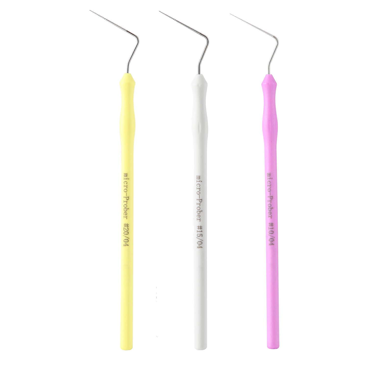 Dental Microscopic Endodontic Files 04 Taper #10 #15 #20 Micro Prober - azdentall.com