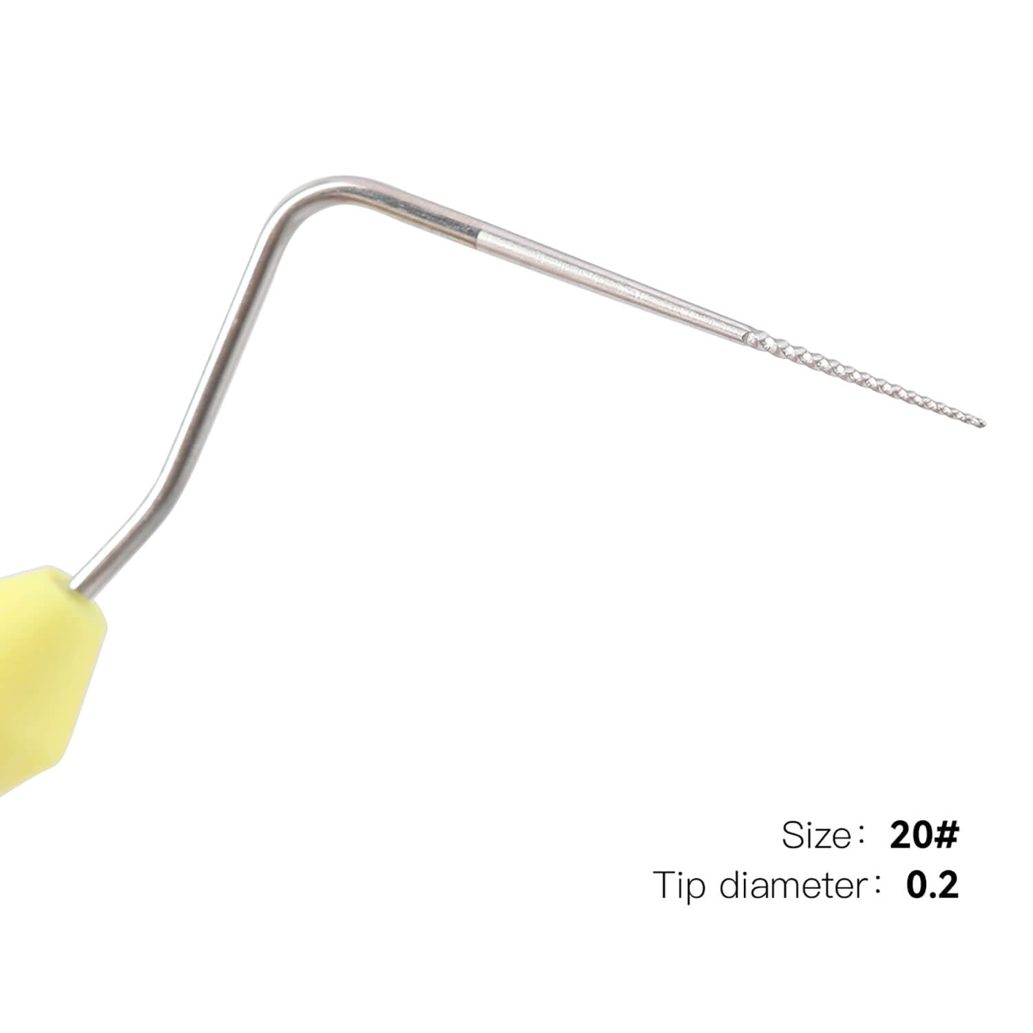 Dental Microscopic Endodontic Files 04 Taper #10 #15 #20 Micro Prober - azdentall.com