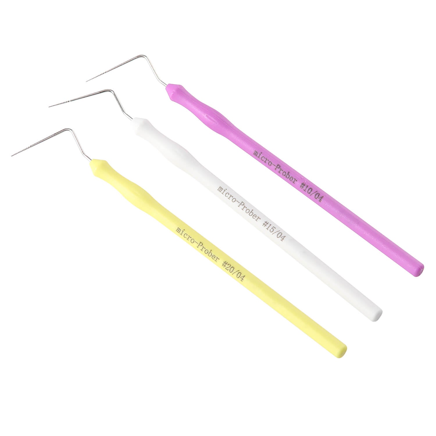 Dental Microscopic Endodontic Files 04 Taper #10 #15 #20 Micro Prober- azdentall.com