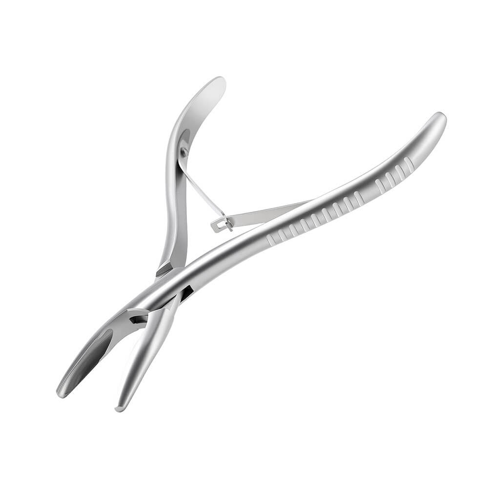 Dental Curved Bone Rongeur 16cm Stainless Steel - azdentall.com