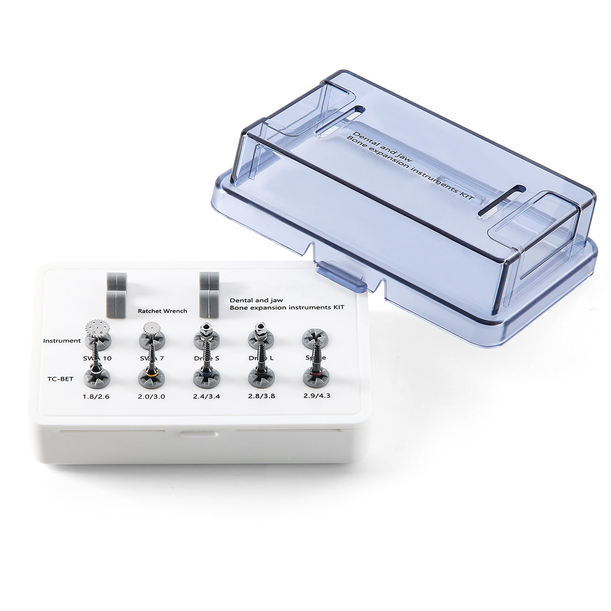 Dental and Jaw Bone Expansion Instruments Kit Stainless Steel Implant Instruments - azdentall.com