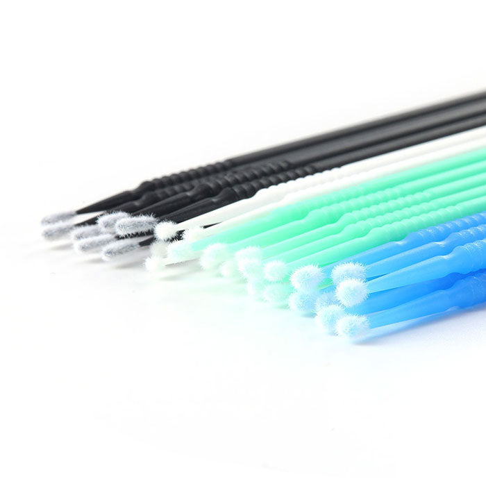 100 PCS Dental Disposable Micro Applicator Brush Bendable 1.0/1.5/2.0/2.5 mm