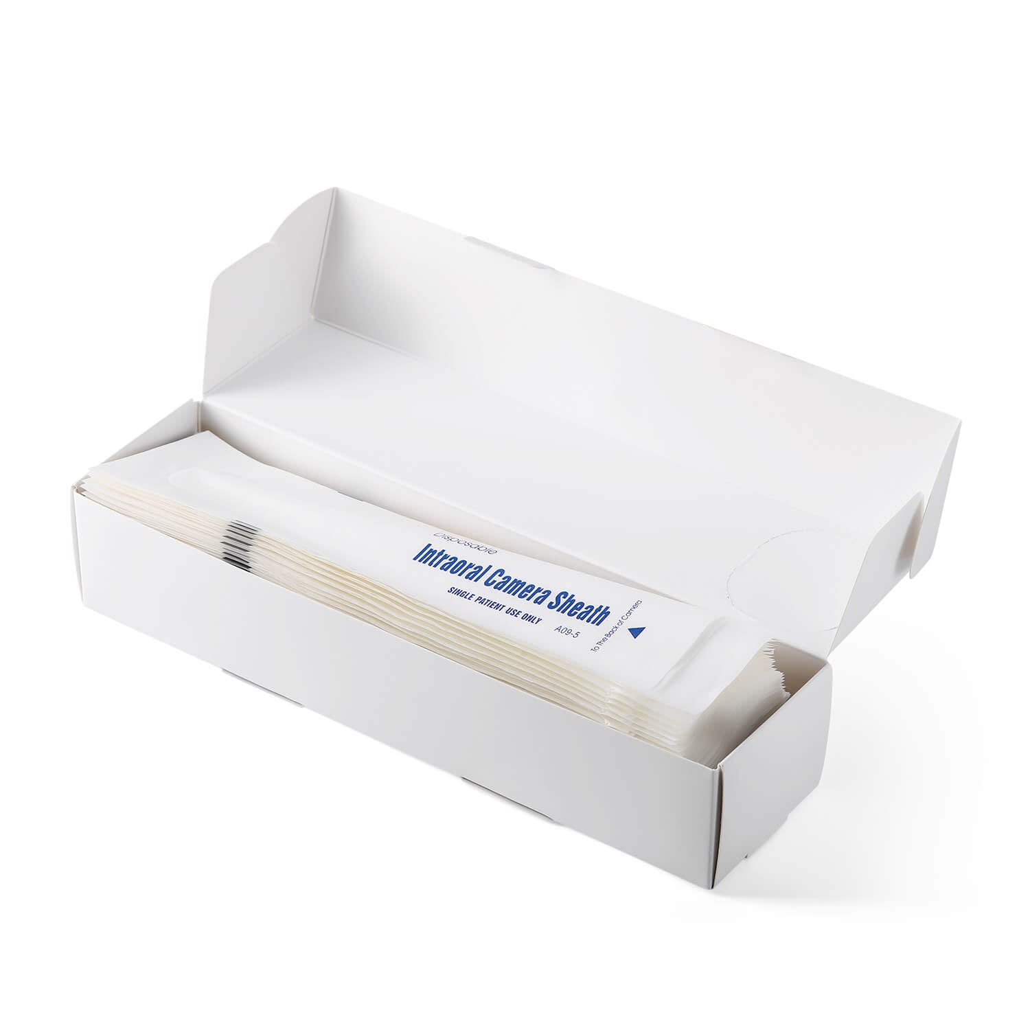 Dental Disposable Intraoral Camera Sheath Endoscope Protective Film Sleeves 100pcs/Box - azdentall.com