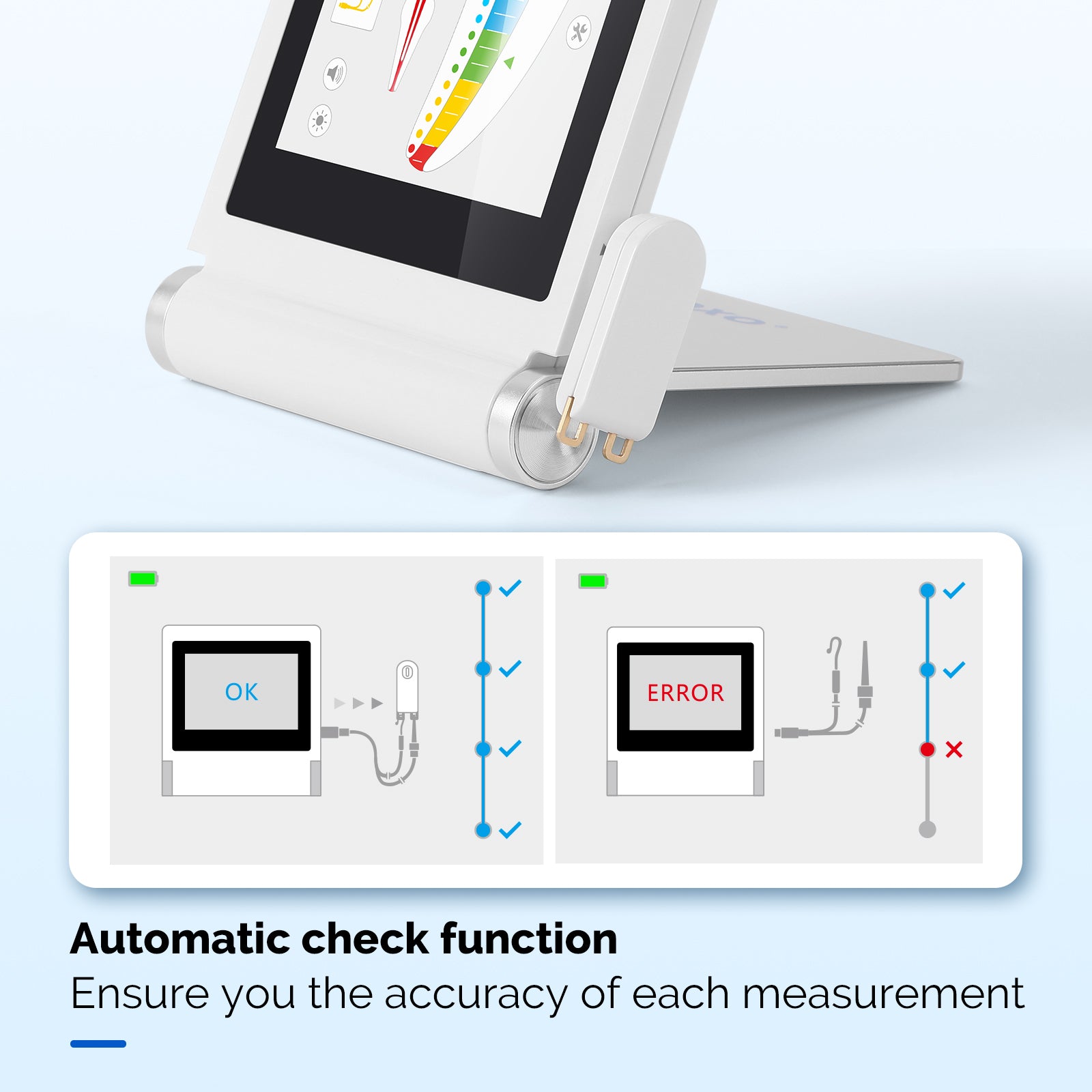 COXO Dental Endo Apex Locator TFT-LCD Color Touch Screen #C-ROOT I+ - azdentall.com