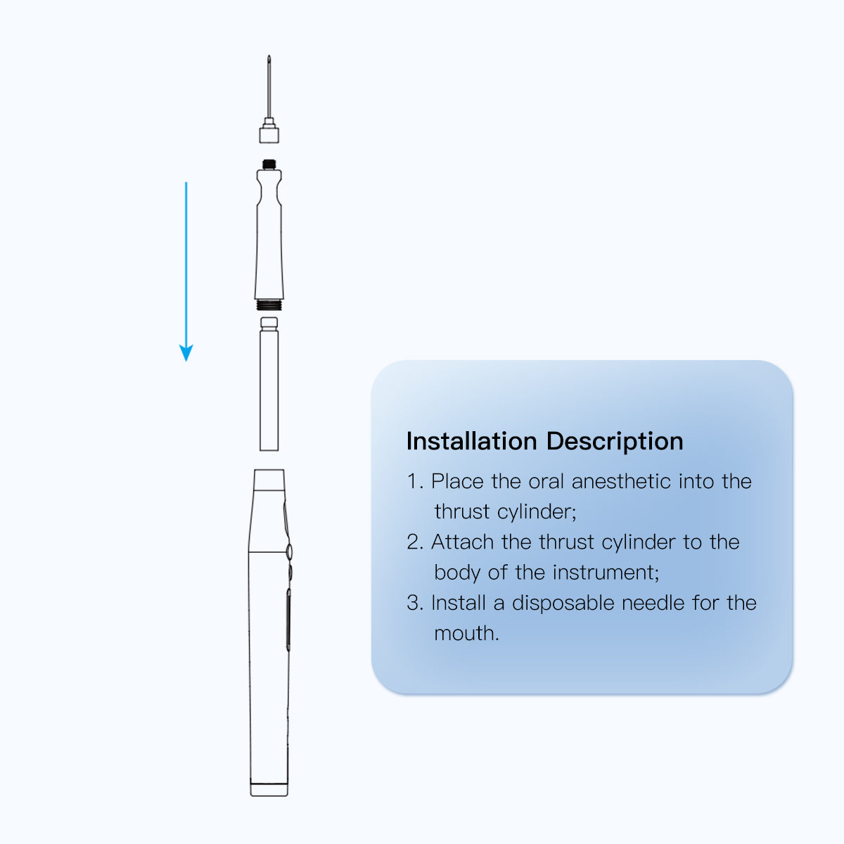 Dental Electric Painless Oral Local Anesthesia Delivery Device Wireless Intelligent Injector - azdentall.com