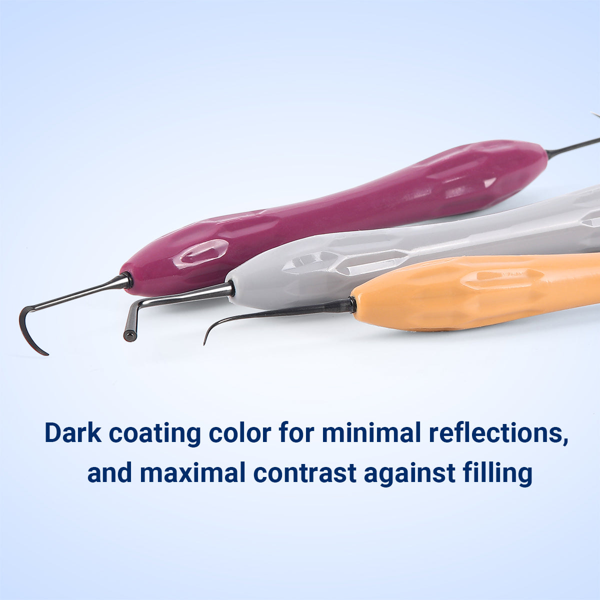 Dental Resin Filler Restorative Instrument Aesthetic Restoration Knife Silicone Handle - azdentall.com